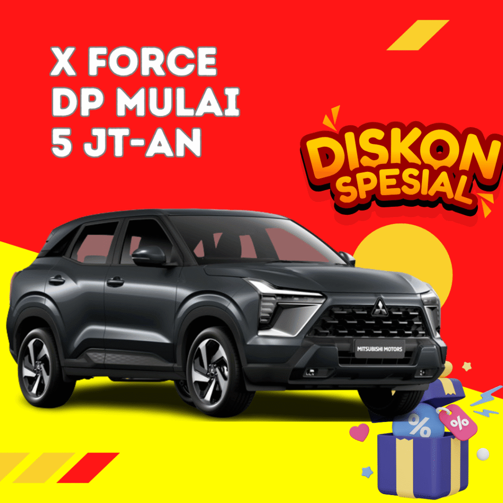 dealer mitsubishi denpasar - mitsubishi bali - harga x force - kredit x force